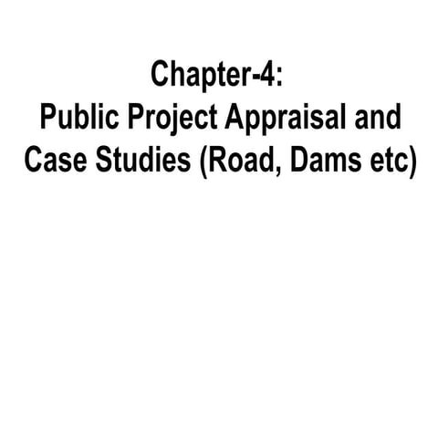 Chapter-4 appraisal of public projects_030131.ppt