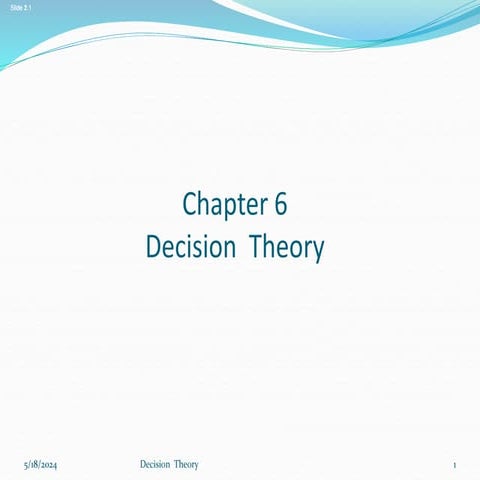 CHAPTER-4 DECISION THEORY mmmmmmmmmmmmmm.pptx