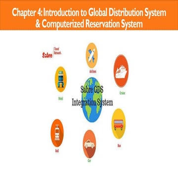 Chapter-4 Introduction to Global Distributions System and Computerized ...
