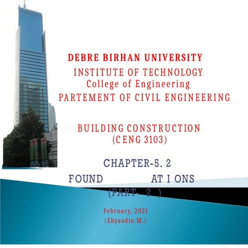 CHAPTER-5.1 FOUNDATION (PART-2), selection criteria .pptx