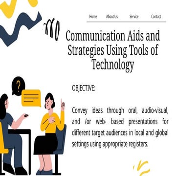 COMMUNICATION-AIDS (Purposive Communication) | PPTX