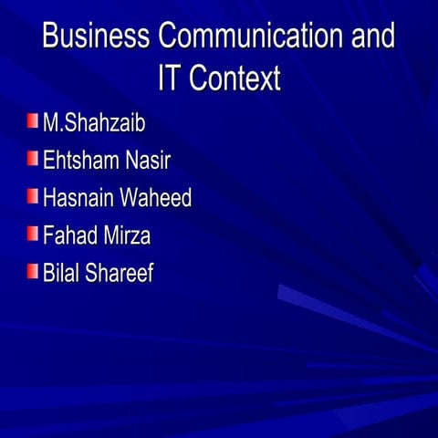 Chapter 5-business-communication-and-the-technology-context