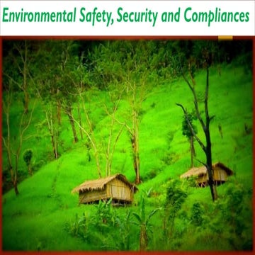 Chapter 5  Environmental Safety, Security and Compliances(FASS)