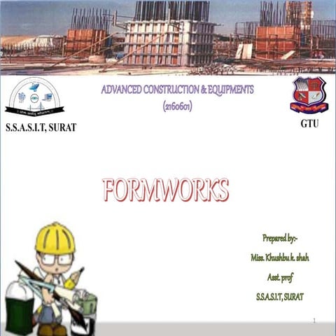 Chapter 5 formwork