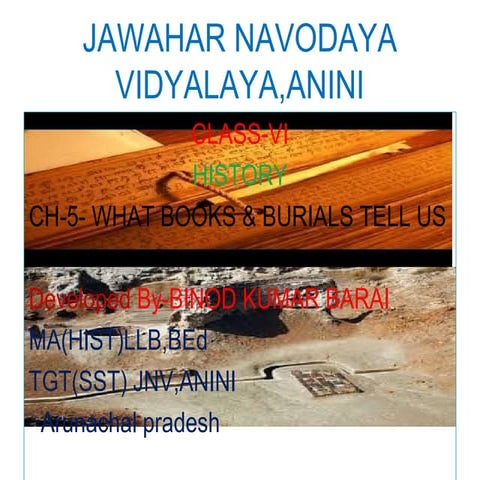 Chapter   5 class-vi- what books and burial tell us bkb