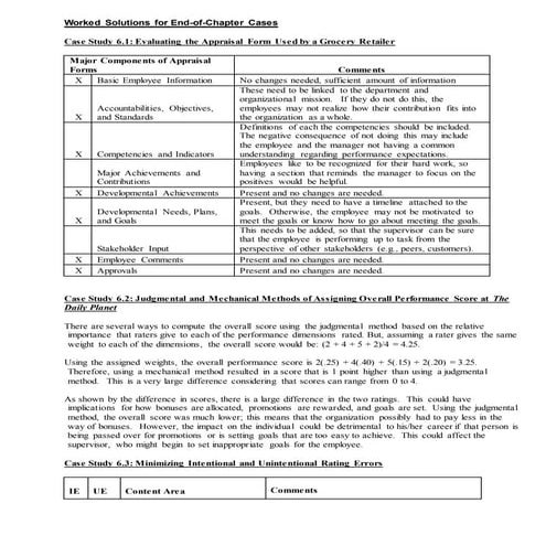 Performance Management - Herman Augnis 