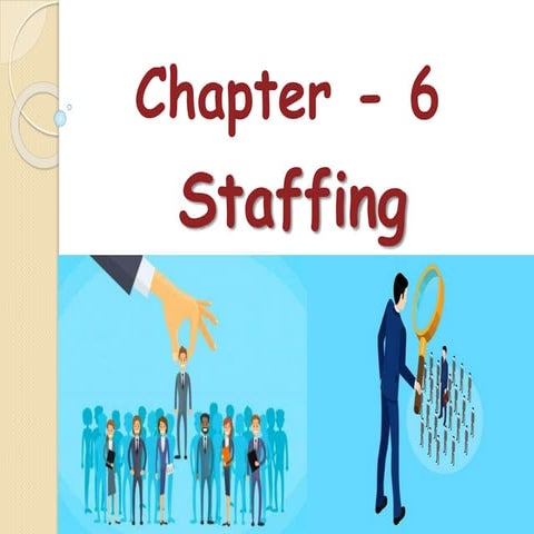 Chapter - 6 Staffing