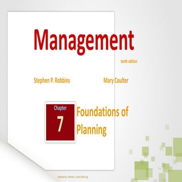 Chapter 7management10theditionbyrobbinsandcoulter-130822065516-phpapp01 - vis...