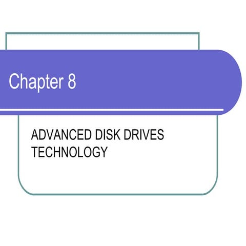 Chapter 8: Advanced Drive Technology