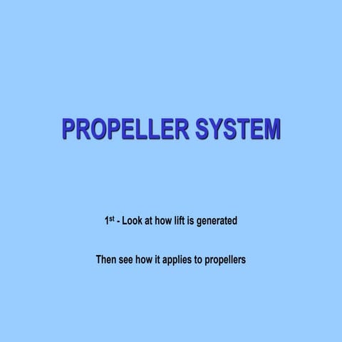 a presentation about aircraft propeller.ppt