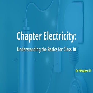 Chapter-Electricity for class 10 Science.pptx