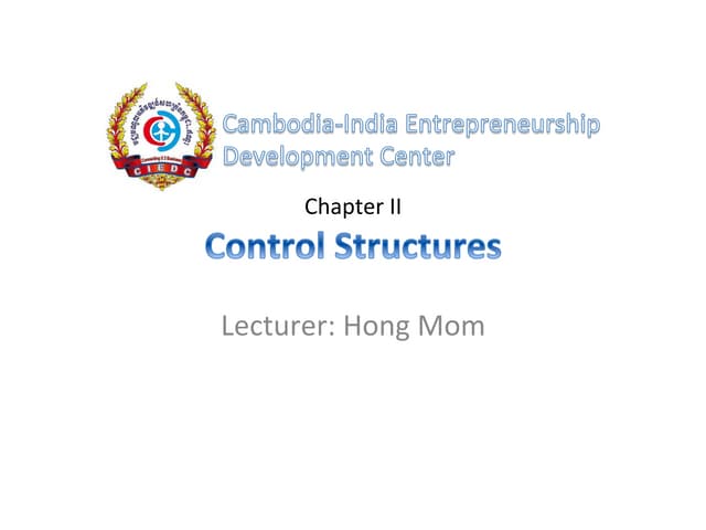 C++ Chapter II