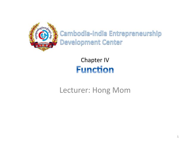 C++ Chapter IV