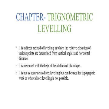 CHAPTER- TRIGNOMETRIC survey LEVELLING-2.pptx