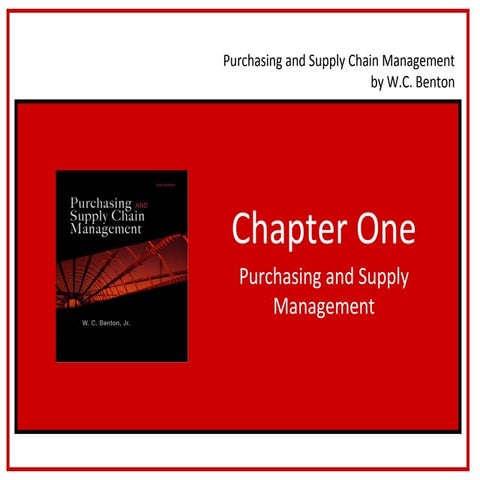 Purchasing and Supply Management