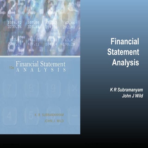 financial statement analysis