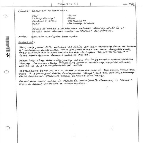 Solucionário Introdução à mecânica dos Fluidos - Chapter 01