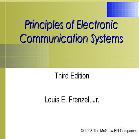 Basics of Electronic Communication | PPTX