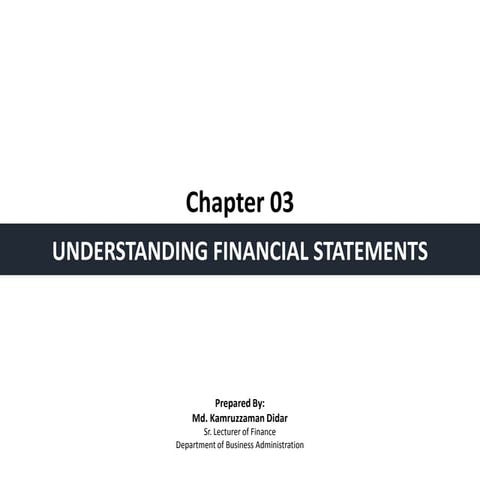Chapter 01  understanding financial statements (2)