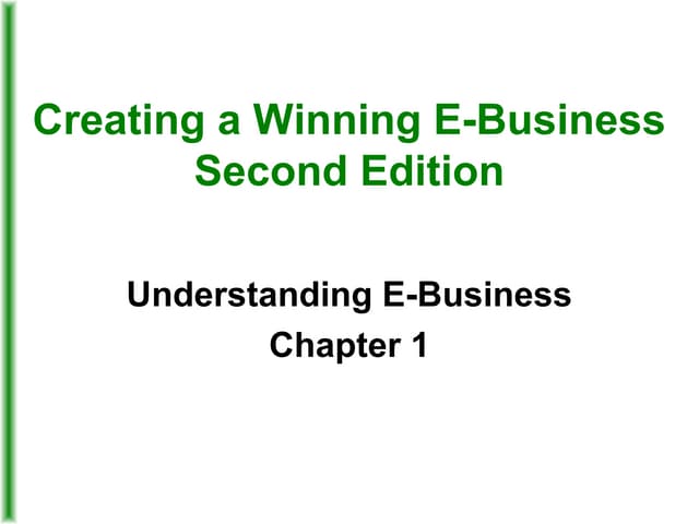 E business