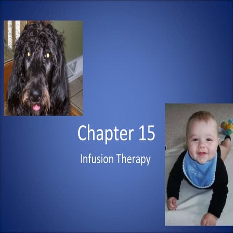 Chapter 015 infusion therapy