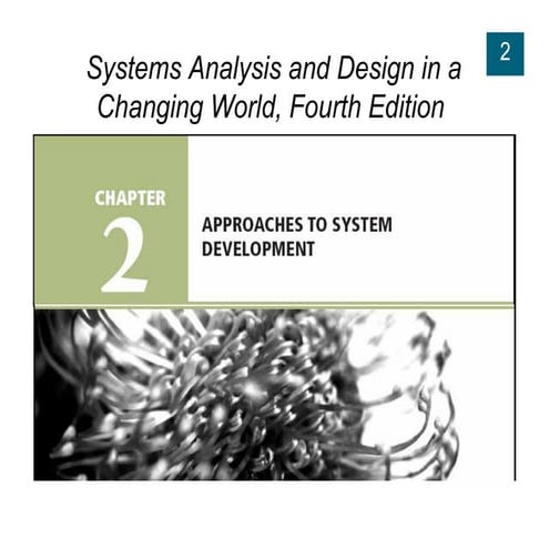 Systems Analysis and Design in a Changing World, Fourth Edition | PDF