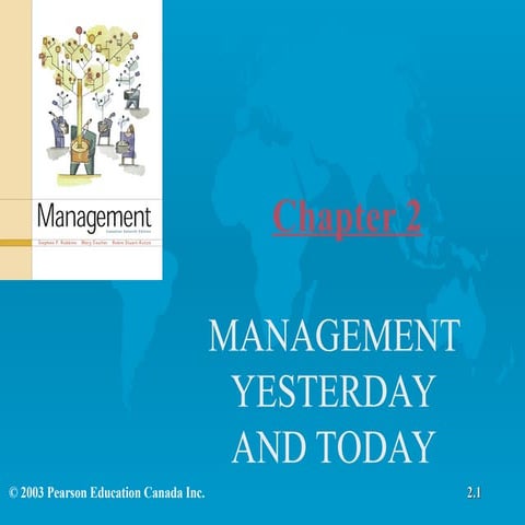 Chapter 1 - Management and leadership Edu
