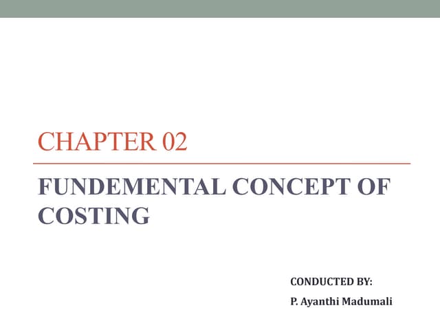 Chapter 02   fundamental concepts