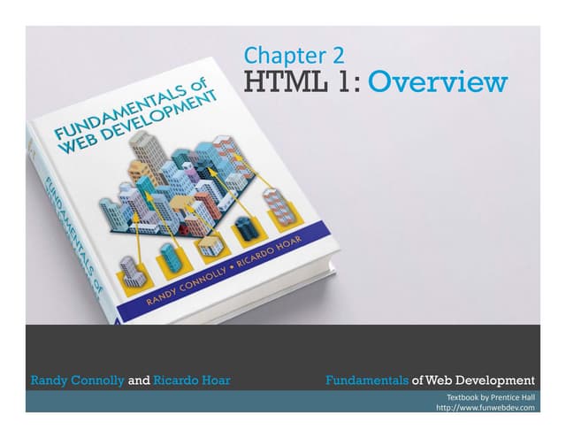 HTML: An Introduction