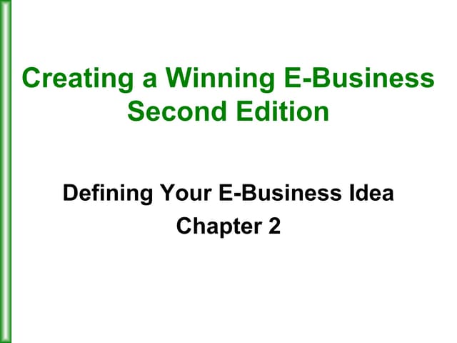 E Business