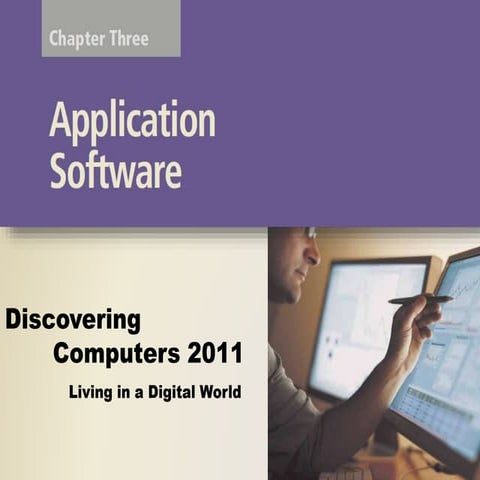 Chapter 03 SOFTWARE APPLICATION | PPT