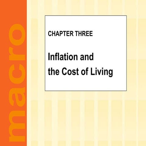 Chapter 03   inflation and the cost of living