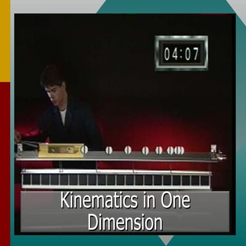 Chapter 03 kinematics in one dimension