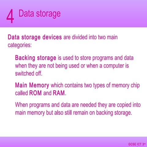 Storage devices homework (easy) | DOC