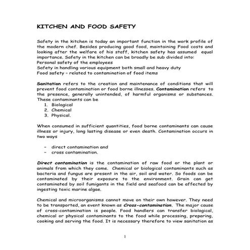 Chapter 04 food safety