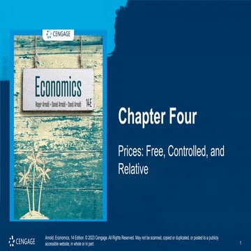 Understanding Price Controls and Relative Prices in Economics | PPTX