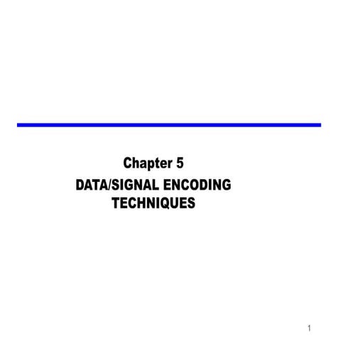 signal encoding techniques | PPT