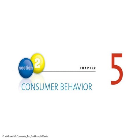 Chapter 05 MKT120 Consumer Behavior