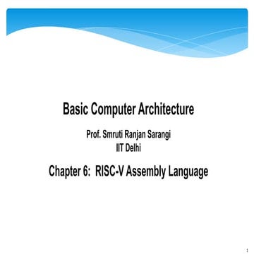 chapter 6 here is about risc processors and ciscs