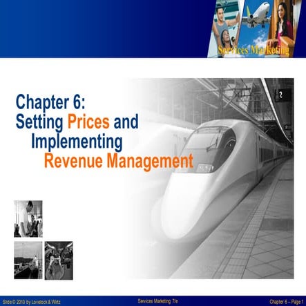 Chapter 06 setting prices and implementing revenue management