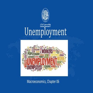 Chapter 06 unemployment