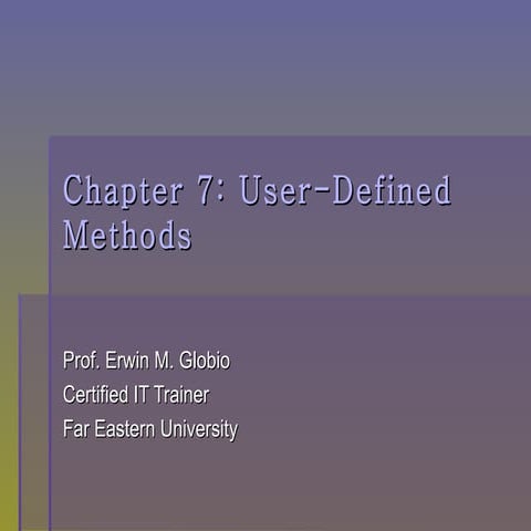 Java Training | PPT