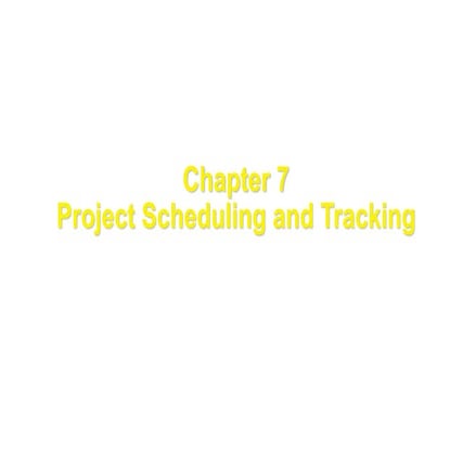 Chapter_03_Software_Engineering_The_project management | PPT