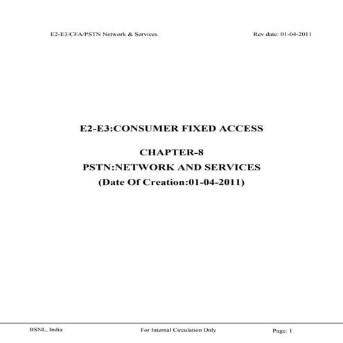 Chapter08.pstn network and services