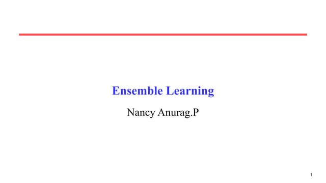Ensemble Learning in Machine Learning.ppt