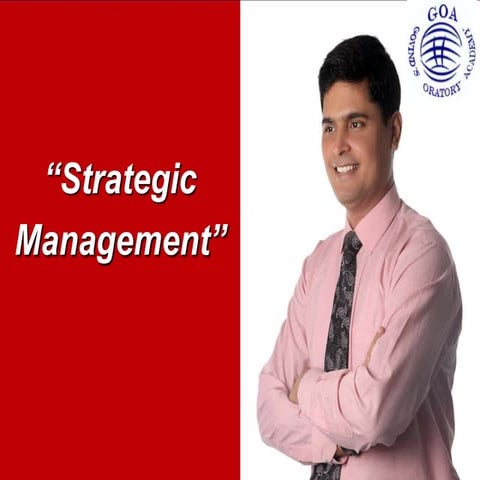 Strategic Management Chapter 1