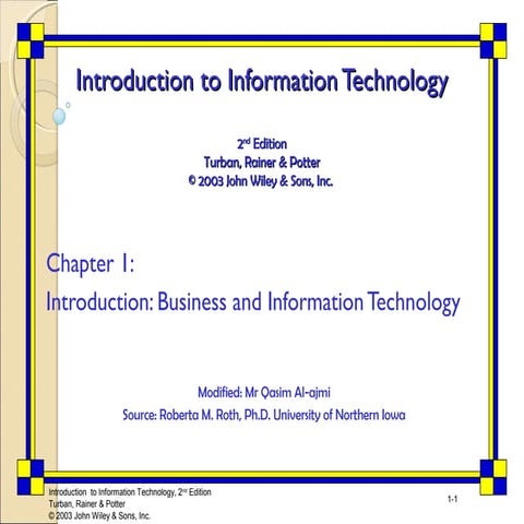 information technology | PPT