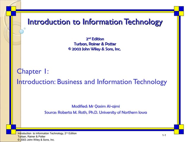 information technology | PPT