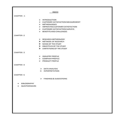 Customer Satisfaction Survey and consumer behaviour report towards Airtel
