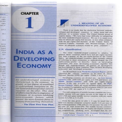 Chapter 1(indian economy)